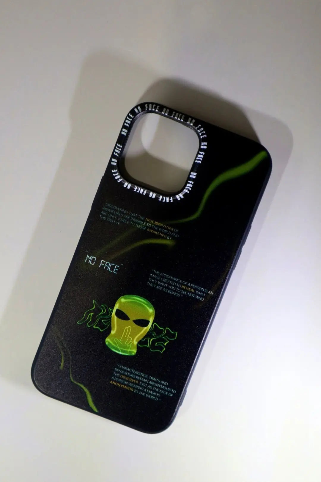 'HIDDEN GHOST' PHONE CASE FOR iPHONE - No Face Cases