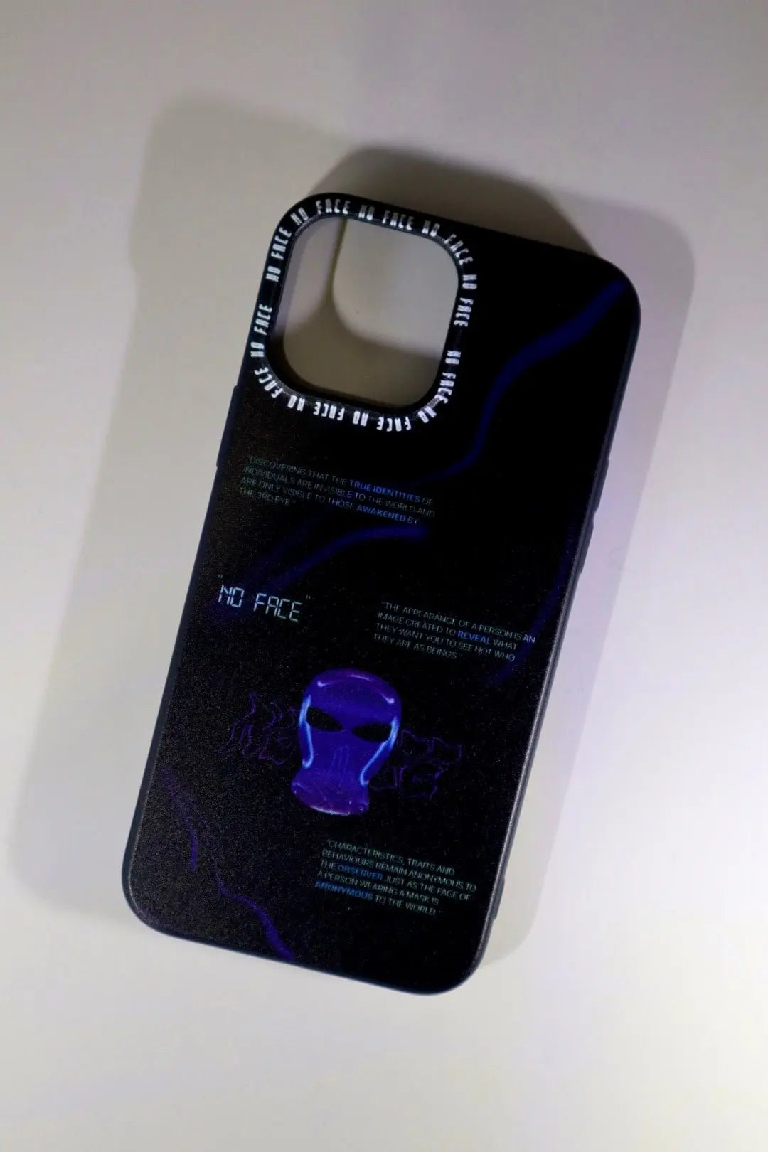 'HIDDEN GHOST' PHONE CASE FOR iPHONE - No Face Cases